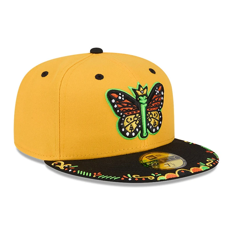 Men's New Era  Yellow/Black Eugene Emeralds 2026 Copa De La Diversion 59FIFTY Fitted Hat