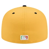 Casquette ajustée Eugene Emeralds Copa de la Diversión 59FIFTY New Era jaune/noir pour homme