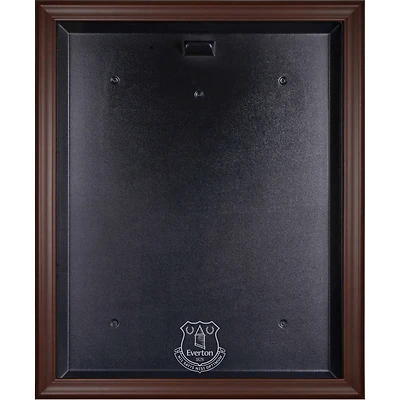 Vitrine de présentation encadrée avec logo de l'équipe Everton Brown