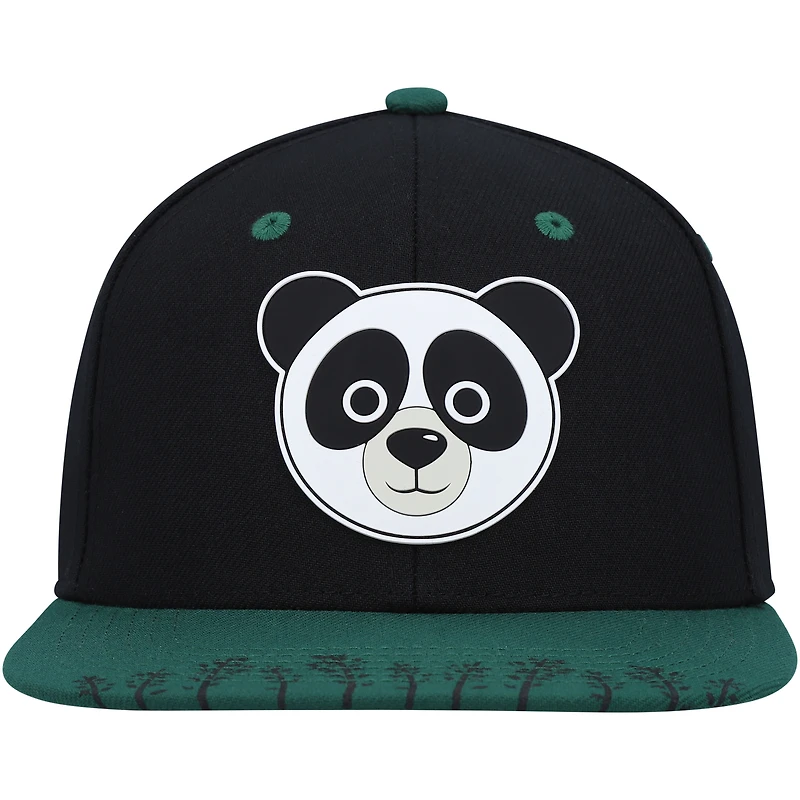 Youth Explore Black Explore Panda Snapback Hat