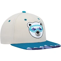 Chapeau snapback pour jeunes Explore crème Explore Polar Bear