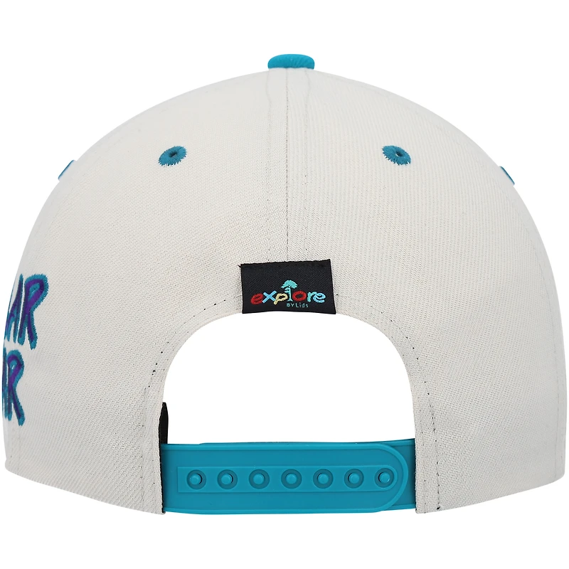Chapeau snapback pour jeunes Explore crème Explore Polar Bear