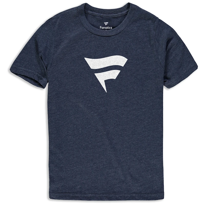 T-shirt Fanatics Corporate pour jeunes - Bleu marine