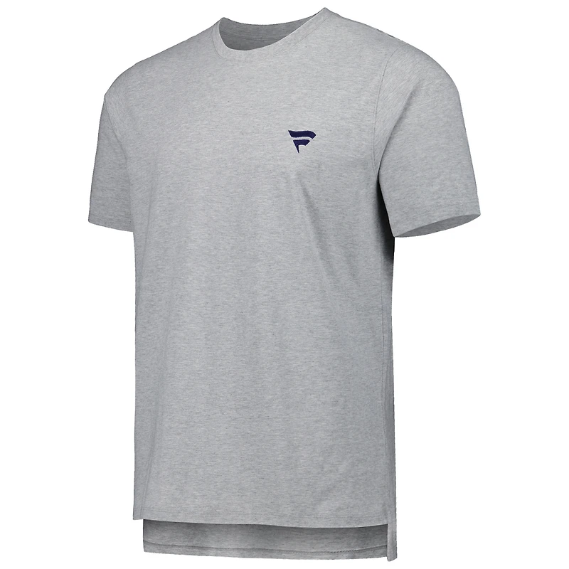 T-shirt gris chiné B. Draddy Fanatics Corporate Dewey pour homme