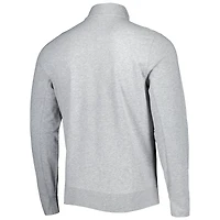 Men's B. Draddy Heather Gray Fanatics Corporate Russel Quarter-Zip Top