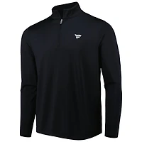 Haut demi-zippé classique Ecotec de Fanatics Corporate pour homme noir