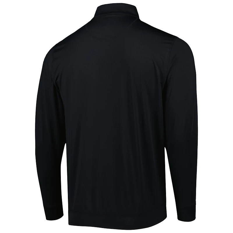 Haut demi-zippé classique Ecotec de Fanatics Corporate pour homme noir
