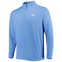 Haut demi-zippé Ecotec Corporate Classic de Fanatics bleu pour homme