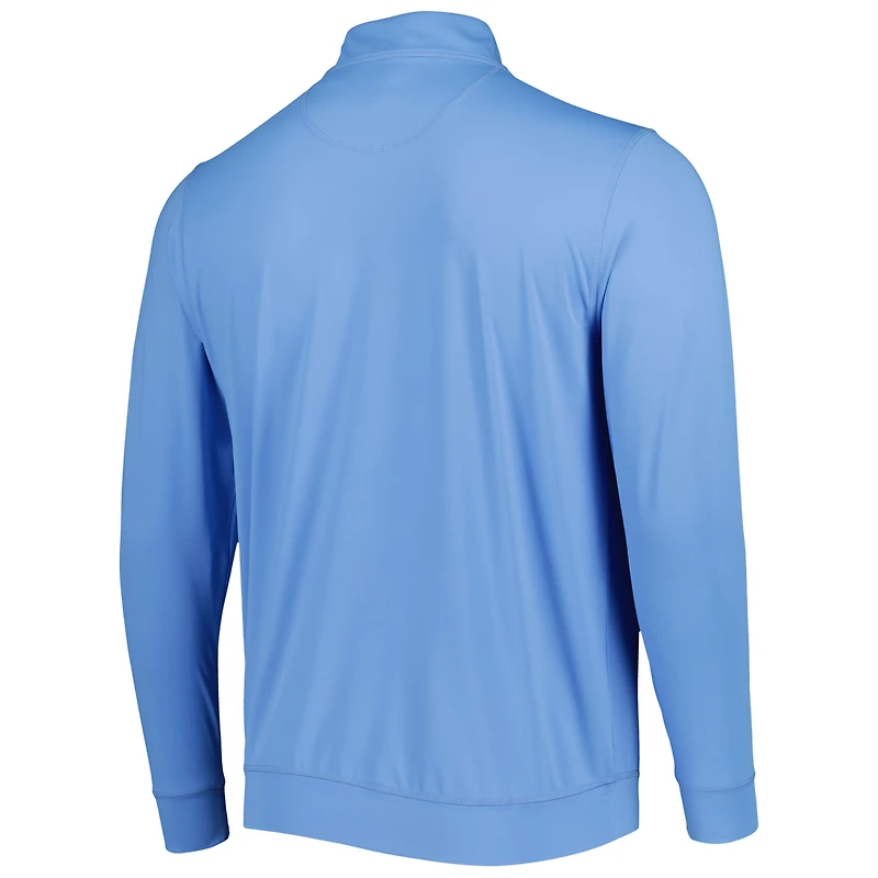 Haut demi-zippé Ecotec Corporate Classic de Fanatics bleu pour homme