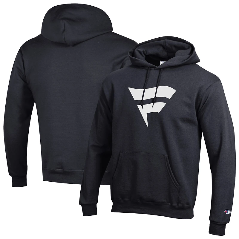 Sweat à capuche Champion Black Fanatics Corporate Flag pour homme