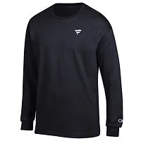 T-shirt à manches longues Champion Black Fanatics Corporate Micro Flag pour homme