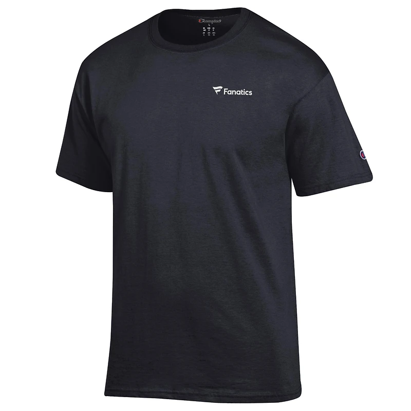 T-shirt Champion Black Fanatics Corporate Wordmark pour homme