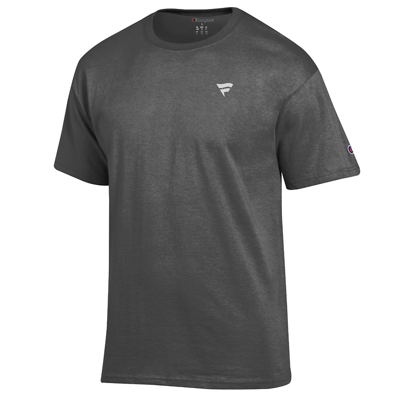 T-shirt Champion Charcoal Fanatics Corporate Micro Flag pour homme