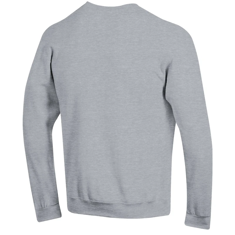 Men's Champion  Gray Fanatics Corporate Fleece Crewneck Sweatshirt