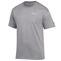 T-shirt gris Champion Fanatics Corporate Wordmark pour homme