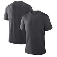 Men's Fanatics Corporate Charcoal Tribute Tri-Blend T-Shirt