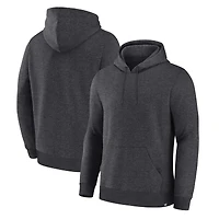 Men's Fanatics Corporate Heather Charcoal Legacy Fleece Pullover Hoodie