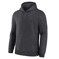Men's Fanatics Corporate Heather Charcoal Legacy Fleece Pullover Hoodie