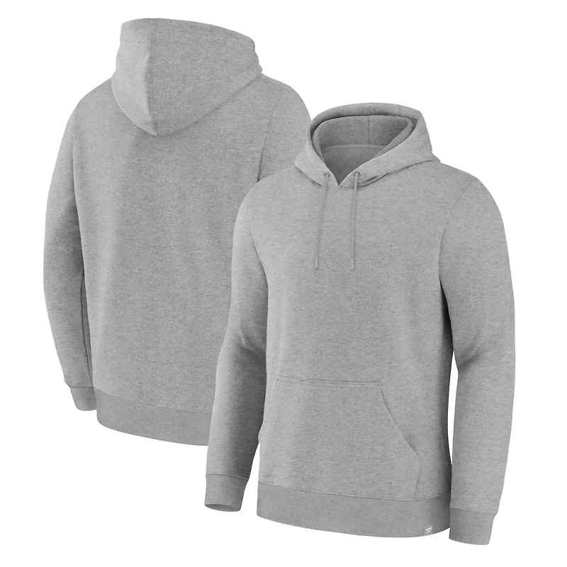Sweat à capuche en polaire gris chiné Legacy pour homme Fanatics Corporate