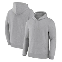 Sweat à capuche en polaire gris chiné Legacy pour homme Fanatics Corporate