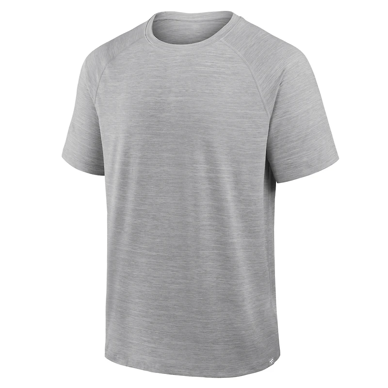 Men's Gray Fanatics Corporate Clutch Poly T-Shirt