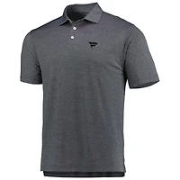 Men's Gray Fanatics Corporate The Butter Stripe Tri-Blend Polo