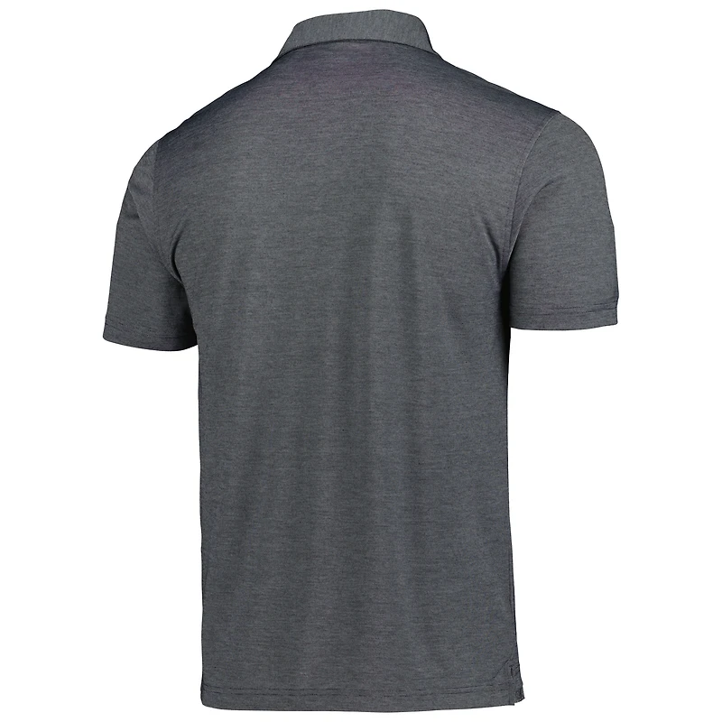 Men's Gray Fanatics Corporate The Butter Stripe Tri-Blend Polo