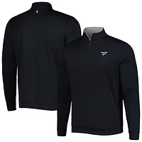 Men's johnnie-O Black Fanatics Corporate Diaz Quarter-Zip Jacket