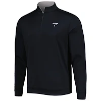 Men's johnnie-O Black Fanatics Corporate Diaz Quarter-Zip Jacket