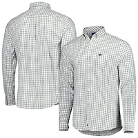 Men's johnnie-O Black Fanatics Corporate Signor Button-Up Shirt