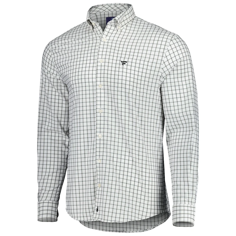 Chemise boutonnée noire Fanatics Corporate Signor de Johnnie-O pour homme