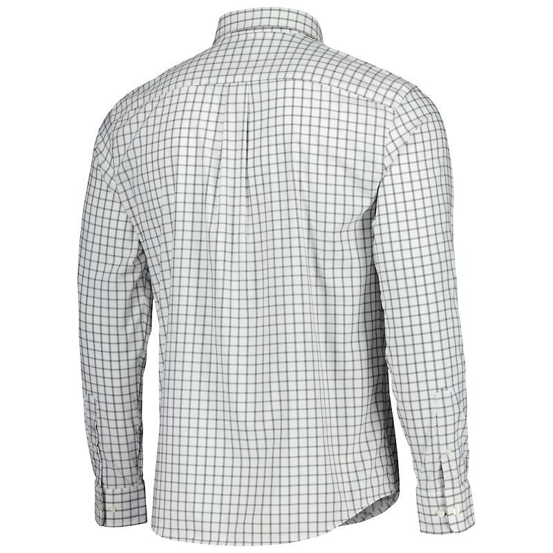 Chemise boutonnée noire Fanatics Corporate Signor de Johnnie-O pour homme