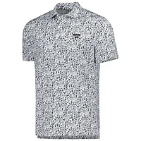 Men's johnnie-O Black Fanatics Corporate Tailgater Print Polo