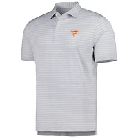 Men's johnnie-O Gray Fanatics Corporate Newton Polo