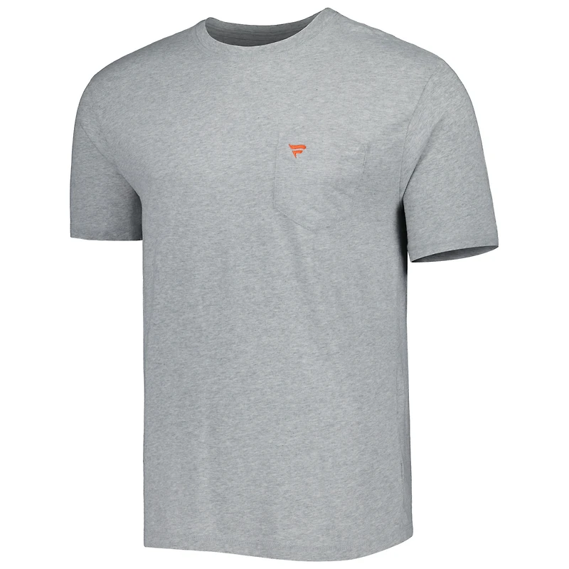 Men's johnnie-O Heather Gray Fanatics Corporate Tyler T-Shirt