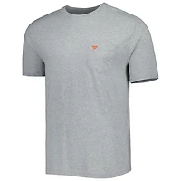 Men's johnnie-O Heather Gray Fanatics Corporate Tyler T-Shirt