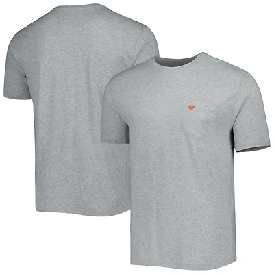 Men's johnnie-O Heather Gray Fanatics Corporate Tyler T-Shirt