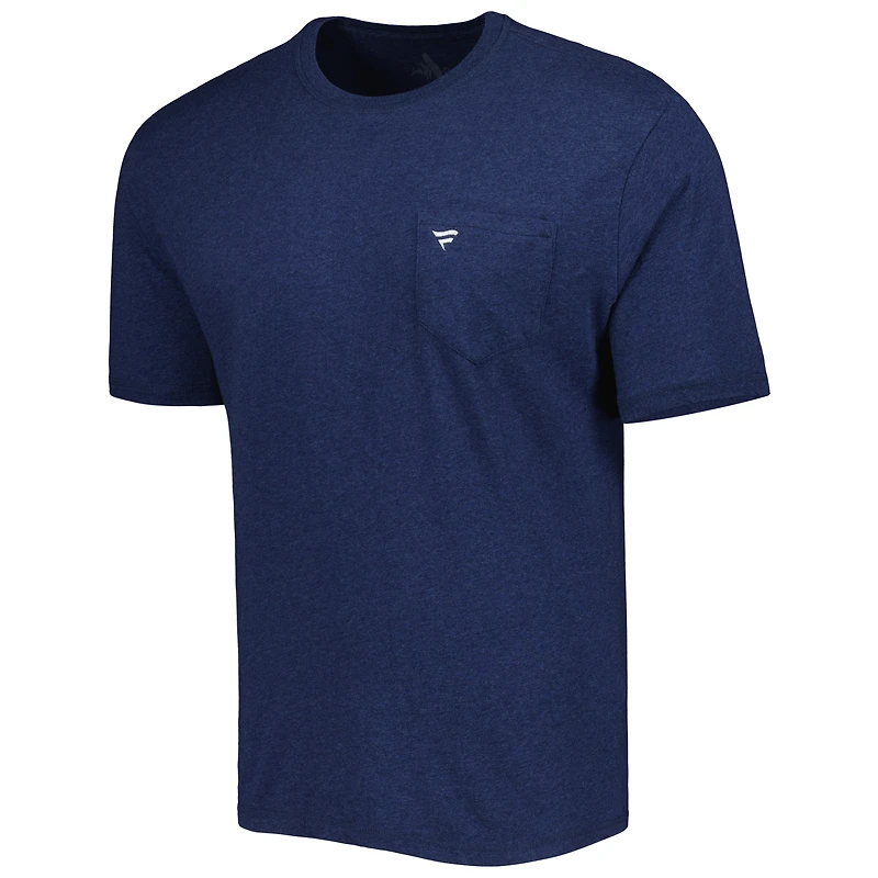 T-shirt pour homme Johnnie-O Heather Navy Fanatics Corporate Tyler