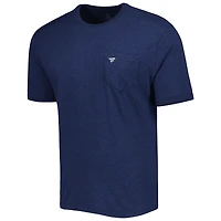 T-shirt pour homme Johnnie-O Heather Navy Fanatics Corporate Tyler