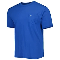 T-shirt pour homme Johnnie-O Heather Royal Fanatics Corporate Tyler