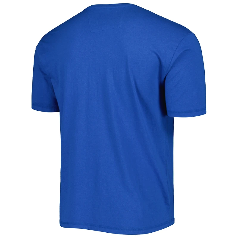 T-shirt pour homme Johnnie-O Heather Royal Fanatics Corporate Tyler