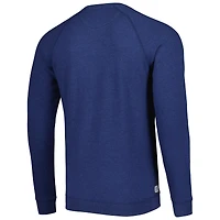 Men's johnnie-O Charcoal Fanatics Corporate Pamlico Raglan Pullover Sweatshirt