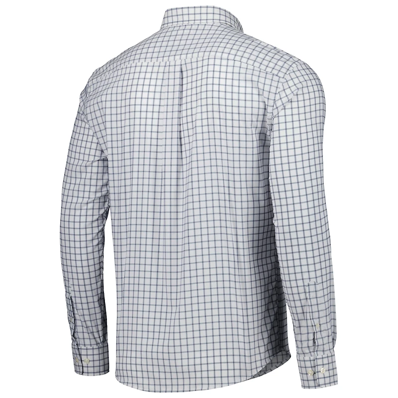 Men's johnnie-O Navy Fanatics Corporate Signor Button-Up Shirt