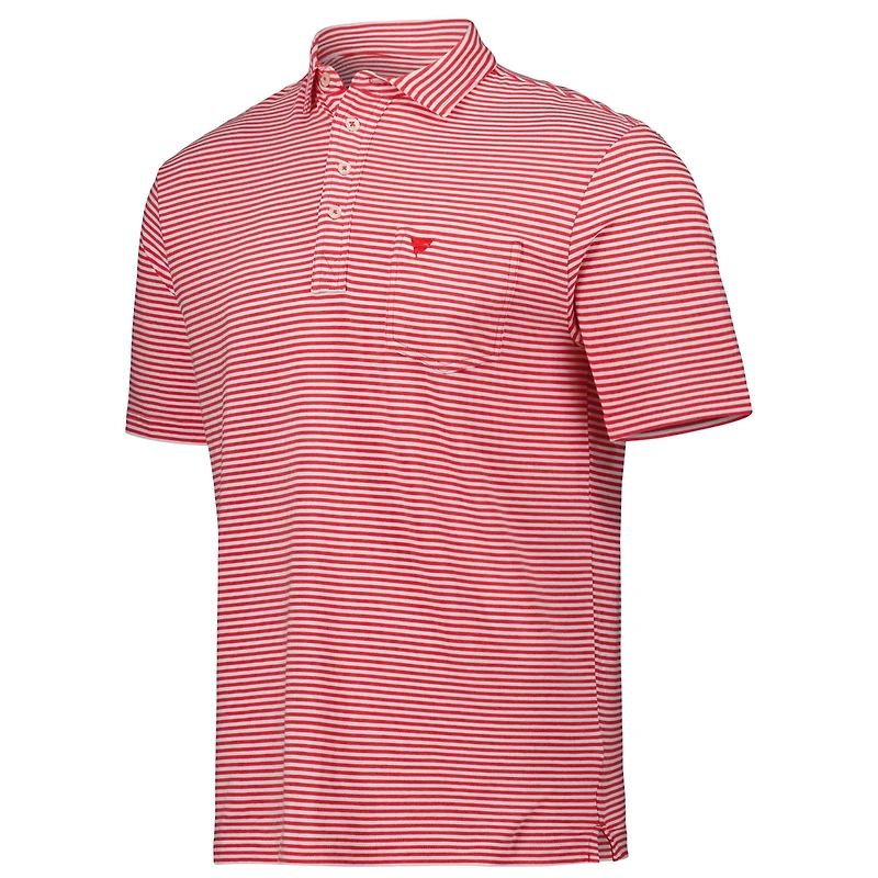 Men's johnnie-O Red Fanatics Corporate Nelly Polo
