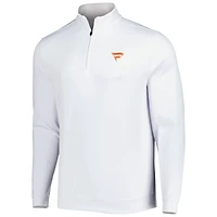 Veste zippée quart de zip Johnnie-O White Fanatics Corporate Diaz pour homme