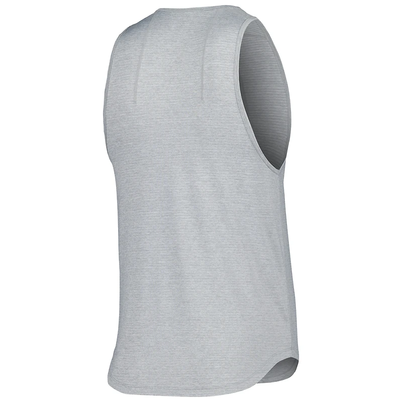 Men's LEGENDS Gray Fanatics Corporate Enzo Tri-Blend Tank Top