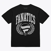 Men's  Mitchell & Ness Black Fanatics Logo Laurel T-Shirt
