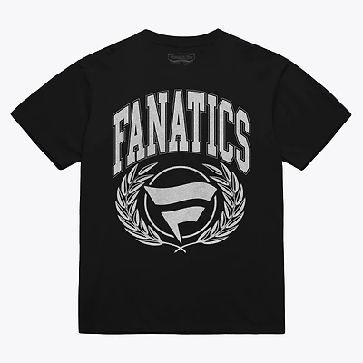 T-shirt noir pour homme avec logo fanatiques Mitchell & Ness et Laurel