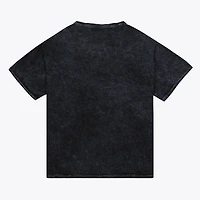 Men's Mitchell & Ness  Black Fanatics Logo Mineral Wash T-Shirt