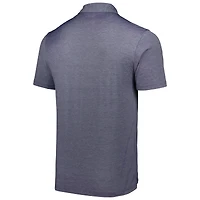 Polo bleu marine Fanatics Corporate The Butter Stripe Tri-Blend pour homme